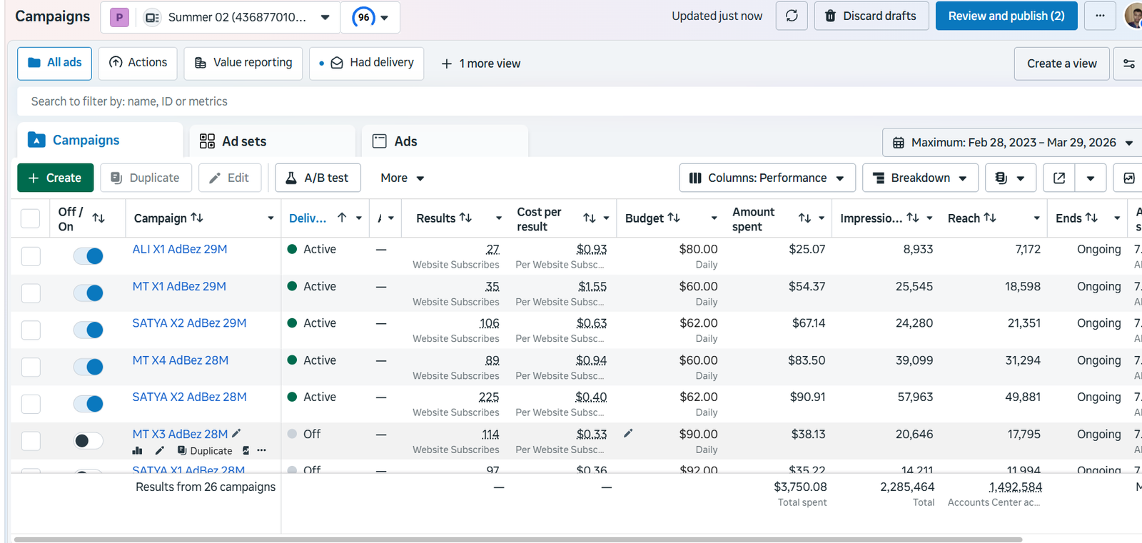 AdBez Client Result 2